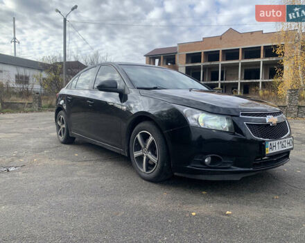 Черный Шевроле Круз, объемом двигателя 1.8 л и пробегом 195 тыс. км за 6200 $, фото 4 на Automoto.ua