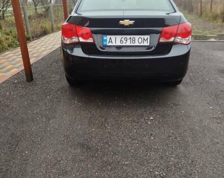 Черный Шевроле Круз, объемом двигателя 2 л и пробегом 252 тыс. км за 6200 $, фото 2 на Automoto.ua