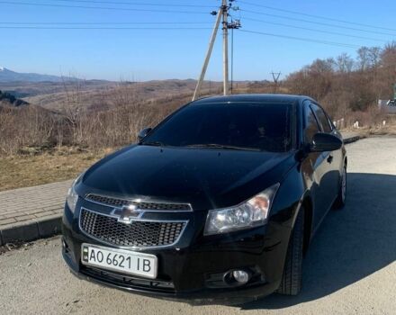Черный Шевроле Круз, объемом двигателя 1.8 л и пробегом 179 тыс. км за 5900 $, фото 1 на Automoto.ua