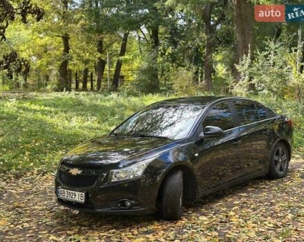Черный Шевроле Круз, объемом двигателя 1.8 л и пробегом 177 тыс. км за 6400 $, фото 3 на Automoto.ua