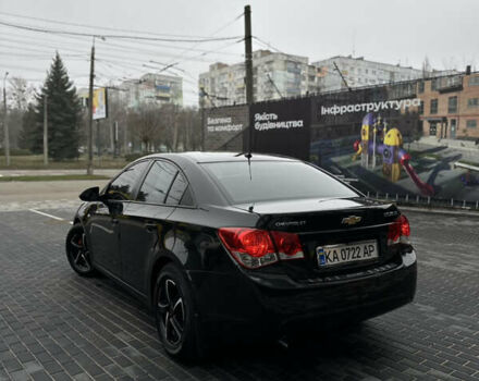 Черный Шевроле Круз, объемом двигателя 1.8 л и пробегом 213 тыс. км за 6900 $, фото 6 на Automoto.ua