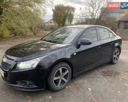 Черный Шевроле Круз, объемом двигателя 1.8 л и пробегом 195 тыс. км за 6200 $, фото 6 на Automoto.ua