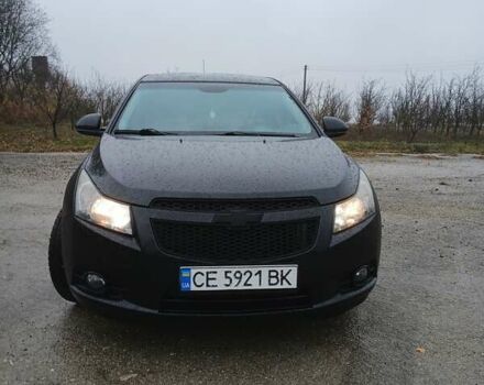 Черный Шевроле Круз, объемом двигателя 2 л и пробегом 320 тыс. км за 6800 $, фото 3 на Automoto.ua