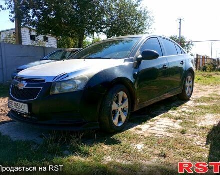 Черный Шевроле Круз, объемом двигателя 2 л и пробегом 160 тыс. км за 6000 $, фото 1 на Automoto.ua