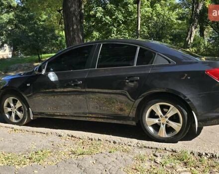 Черный Шевроле Круз, объемом двигателя 1.8 л и пробегом 175 тыс. км за 8500 $, фото 9 на Automoto.ua