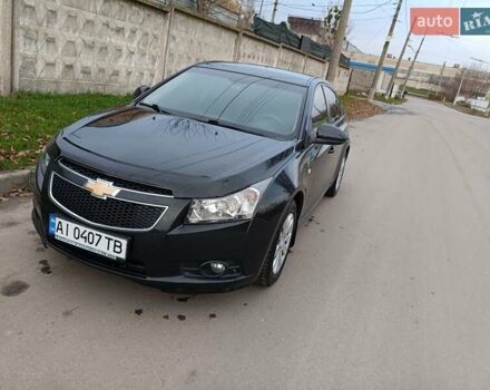 Черный Шевроле Круз, объемом двигателя 1.8 л и пробегом 177 тыс. км за 7200 $, фото 4 на Automoto.ua