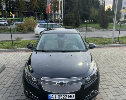 Черный Шевроле Круз, объемом двигателя 1.4 л и пробегом 105 тыс. км за 8000 $, фото 11 на Automoto.ua