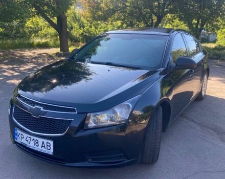 Черный Шевроле Круз, объемом двигателя 1.8 л и пробегом 233 тыс. км за 5300 $, фото 1 на Automoto.ua