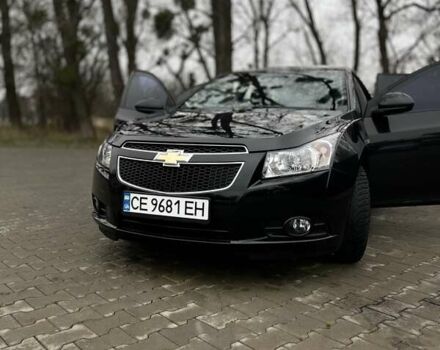 Черный Шевроле Круз, объемом двигателя 1.6 л и пробегом 117 тыс. км за 6999 $, фото 1 на Automoto.ua