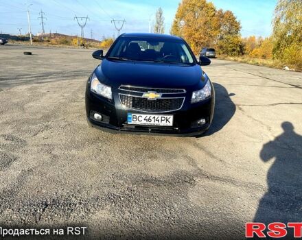 Черный Шевроле Круз, объемом двигателя 1.7 л и пробегом 221 тыс. км за 8000 $, фото 6 на Automoto.ua