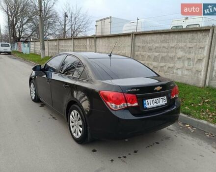 Черный Шевроле Круз, объемом двигателя 1.8 л и пробегом 177 тыс. км за 7200 $, фото 1 на Automoto.ua