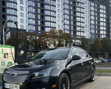 Черный Шевроле Круз, объемом двигателя 1.4 л и пробегом 105 тыс. км за 8000 $, фото 12 на Automoto.ua