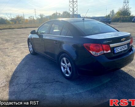 Черный Шевроле Круз, объемом двигателя 1.7 л и пробегом 221 тыс. км за 8000 $, фото 2 на Automoto.ua