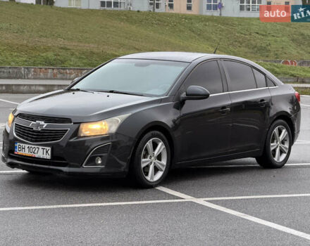 Черный Шевроле Круз, объемом двигателя 1.4 л и пробегом 243 тыс. км за 5800 $, фото 1 на Automoto.ua