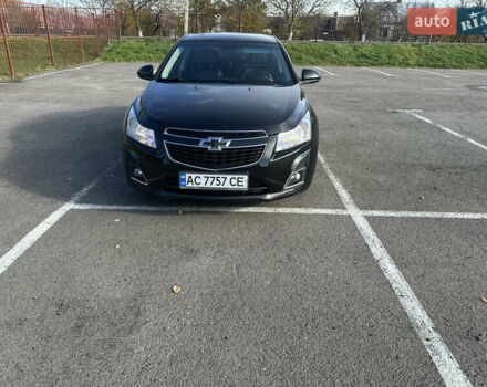 Черный Шевроле Круз, объемом двигателя 1.8 л и пробегом 123 тыс. км за 9600 $, фото 13 на Automoto.ua