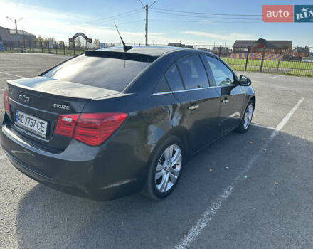 Черный Шевроле Круз, объемом двигателя 1.8 л и пробегом 123 тыс. км за 9600 $, фото 18 на Automoto.ua