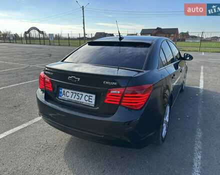 Черный Шевроле Круз, объемом двигателя 1.8 л и пробегом 123 тыс. км за 9600 $, фото 11 на Automoto.ua