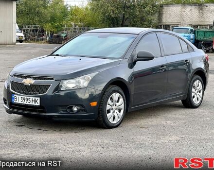 Черный Шевроле Круз, объемом двигателя 1.8 л и пробегом 235 тыс. км за 6000 $, фото 3 на Automoto.ua
