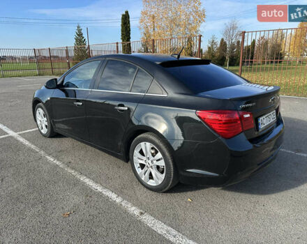 Черный Шевроле Круз, объемом двигателя 1.8 л и пробегом 123 тыс. км за 9600 $, фото 22 на Automoto.ua