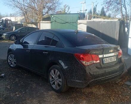 Черный Шевроле Круз, объемом двигателя 1.8 л и пробегом 195 тыс. км за 6500 $, фото 5 на Automoto.ua
