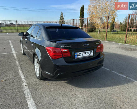 Черный Шевроле Круз, объемом двигателя 1.8 л и пробегом 123 тыс. км за 9600 $, фото 20 на Automoto.ua