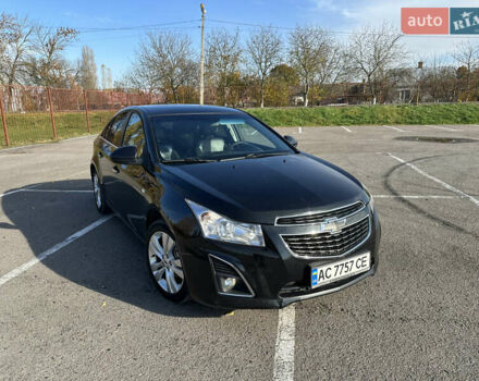Черный Шевроле Круз, объемом двигателя 1.8 л и пробегом 123 тыс. км за 9600 $, фото 9 на Automoto.ua