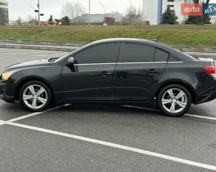 Черный Шевроле Круз, объемом двигателя 1.4 л и пробегом 243 тыс. км за 5800 $, фото 8 на Automoto.ua