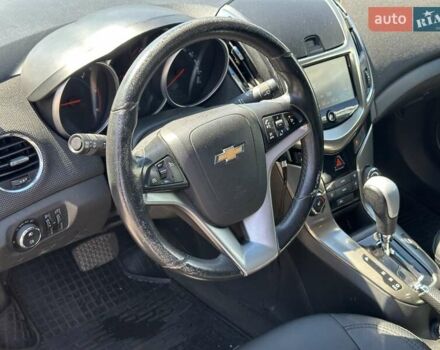 Черный Шевроле Круз, объемом двигателя 2 л и пробегом 214 тыс. км за 6590 $, фото 11 на Automoto.ua