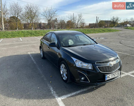 Черный Шевроле Круз, объемом двигателя 1.8 л и пробегом 123 тыс. км за 9600 $, фото 16 на Automoto.ua