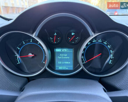 Черный Шевроле Круз, объемом двигателя 1.8 л и пробегом 85 тыс. км за 7600 $, фото 24 на Automoto.ua