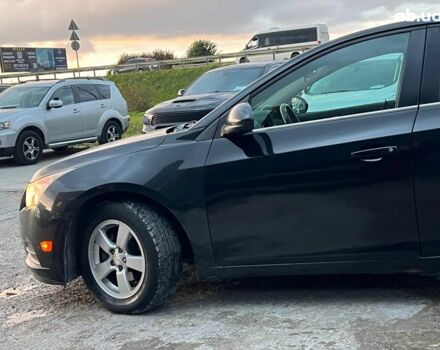 Черный Шевроле Круз, объемом двигателя 1.4 л и пробегом 172 тыс. км за 6990 $, фото 2 на Automoto.ua