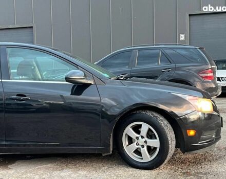 Черный Шевроле Круз, объемом двигателя 1.4 л и пробегом 172 тыс. км за 6990 $, фото 8 на Automoto.ua