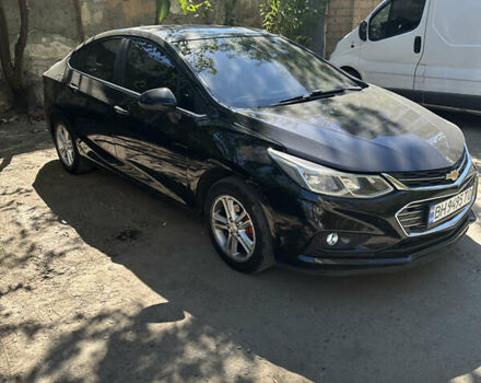 Черный Шевроле Круз, объемом двигателя 1.4 л и пробегом 162 тыс. км за 8650 $, фото 2 на Automoto.ua