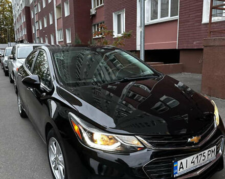 Черный Шевроле Круз, объемом двигателя 1.4 л и пробегом 186 тыс. км за 8400 $, фото 2 на Automoto.ua