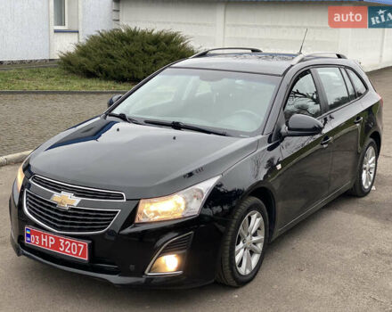 Черный Шевроле Круз, объемом двигателя 1.4 л и пробегом 230 тыс. км за 6550 $, фото 16 на Automoto.ua