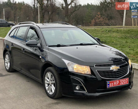 Черный Шевроле Круз, объемом двигателя 1.4 л и пробегом 230 тыс. км за 6550 $, фото 12 на Automoto.ua
