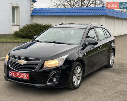Черный Шевроле Круз, объемом двигателя 1.4 л и пробегом 230 тыс. км за 6550 $, фото 2 на Automoto.ua
