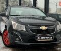 Черный Шевроле Круз, объемом двигателя 1.6 л и пробегом 187 тыс. км за 8990 $, фото 1 на Automoto.ua