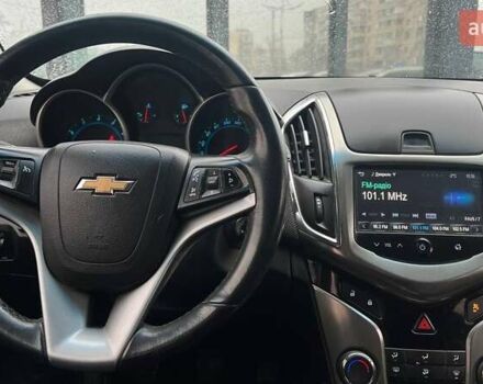 Черный Шевроле Круз, объемом двигателя 1.6 л и пробегом 187 тыс. км за 8990 $, фото 13 на Automoto.ua