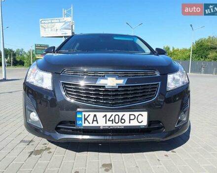 Черный Шевроле Круз, объемом двигателя 2 л и пробегом 161 тыс. км за 8600 $, фото 10 на Automoto.ua