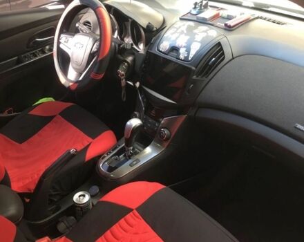 Черный Шевроле Круз, объемом двигателя 1.8 л и пробегом 185 тыс. км за 7800 $, фото 7 на Automoto.ua