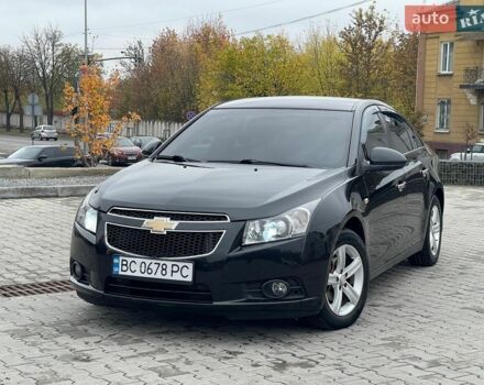 Черный Шевроле Круз, объемом двигателя 1.6 л и пробегом 155 тыс. км за 6200 $, фото 1 на Automoto.ua