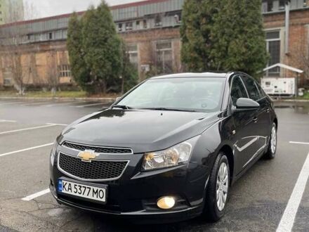 Черный Шевроле Круз, объемом двигателя 1.8 л и пробегом 148 тыс. км за 6200 $, фото 1 на Automoto.ua