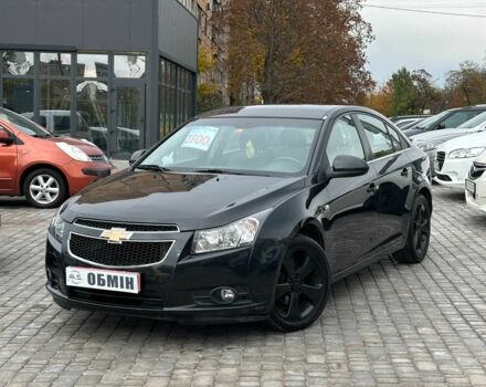Черный Шевроле Круз, объемом двигателя 1.8 л и пробегом 188 тыс. км за 6900 $, фото 1 на Automoto.ua