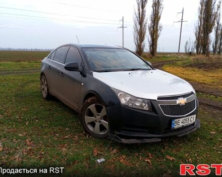 Черный Шевроле Круз, объемом двигателя 2 л и пробегом 160 тыс. км за 6000 $, фото 1 на Automoto.ua