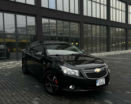 Черный Шевроле Круз, объемом двигателя 1.8 л и пробегом 213 тыс. км за 6900 $, фото 1 на Automoto.ua