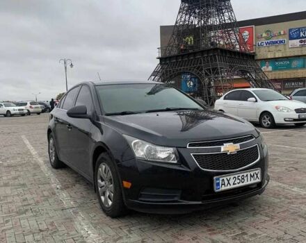Черный Шевроле Круз, объемом двигателя 1.8 л и пробегом 125 тыс. км за 6680 $, фото 1 на Automoto.ua