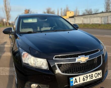 Черный Шевроле Круз, объемом двигателя 2 л и пробегом 235 тыс. км за 6900 $, фото 1 на Automoto.ua
