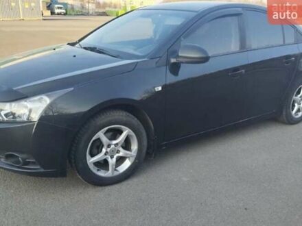 Черный Шевроле Круз, объемом двигателя 1.8 л и пробегом 189 тыс. км за 6700 $, фото 1 на Automoto.ua