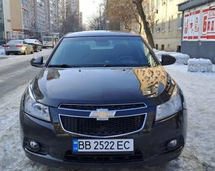 Черный Шевроле Круз, объемом двигателя 1.8 л и пробегом 212 тыс. км за 6500 $, фото 1 на Automoto.ua